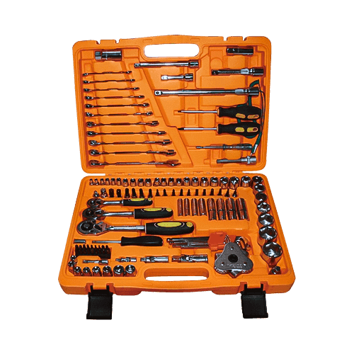 121PCS Complete Socket Set (1/4 'i 1/2' i 3/8 ')